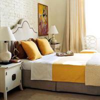 slaapkamer geel